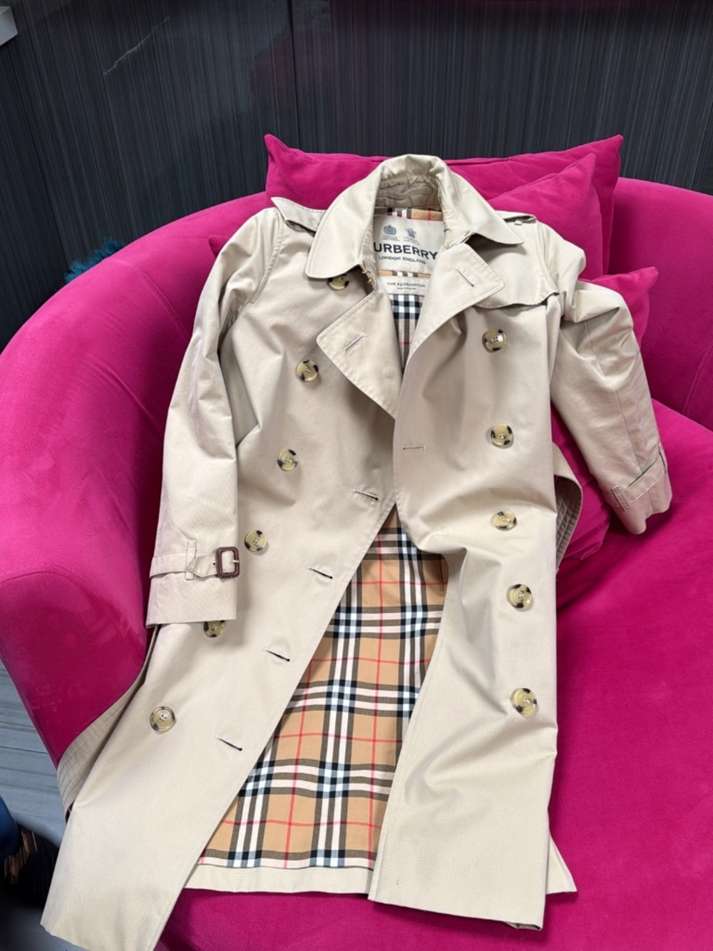 Burberry Kensington trench coat - Picture 4 of 5